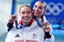 Yasmin Harper and Scarlett Mew Jensen won Team GB’s first medals of Paris 2024 (Mike Egerton/PA)