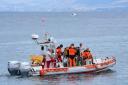 The Italian coastguard were searching the area after a luxury boat sank during a storm off Sicily last week, killing seven people