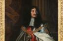 A portrait of King Charles II is on display in Newmarket