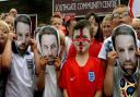 Children showing their admiration for Gareth Southgate during the 2018 World Cup (file photo)