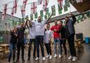 England fans at The Gardeners Arms in Ipswich on the night of England v Scotland.