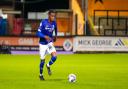 Edwin Agbaje on the ball at Cambridge.