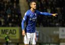 Kayden Jackson in action for Ipswich Town.