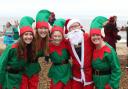 Dippers in the North Sea during Christmas Day 2022