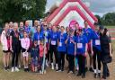 A charity race was won by the Copleston High School team, raising £4,000 for Cancer Research UK