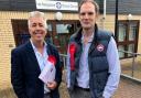 Kevin Craig with former Central Suffolk and North Ipswich MP Dr Dan Poulter who gave Mr Craig his backing after defecting from Conservative to Labour
