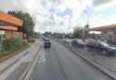 Part of London Road in Ipswich is closed