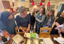 Former students of a Suffolk school have opened a time capsule first closed away on October 10 1990