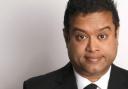 Paul Sinha is headlining a comedy gig in Ipswich