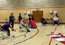 Gainsborough Sports Centre held an event to celebrate National Boccia Day