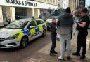 A man was arrested for criminal damage and theft offences in Ipswich. 