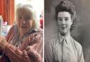 Sheila Piper from Ipswich celebrates her 105th birthday.