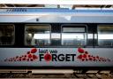 Greater Anglia has decorated a train to mark the Remembrance period.