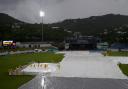 Rain had the final say in the fifth T20 in St Lucia (Ricardo Mazalan/AP)