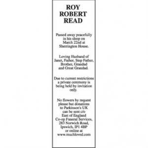 ROY ROBERT READ