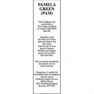 PAMELA GREEN (PAM)