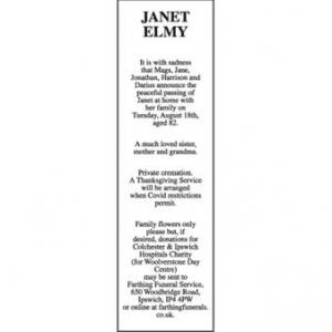 JANET ELMY