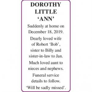 DOROTHY LITTLE ANN