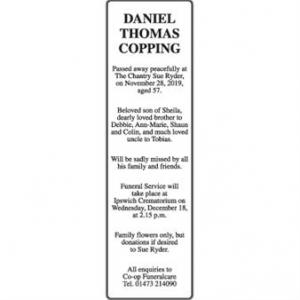 Daniel Thomas Copping