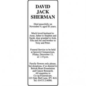 David Jack Sherman