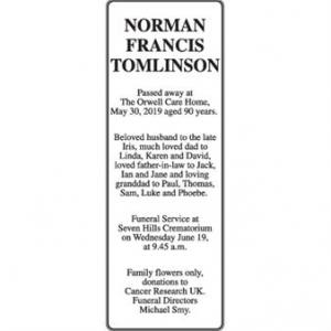 Norman Francis Tomlinson