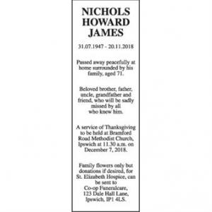 Howard James Nichols