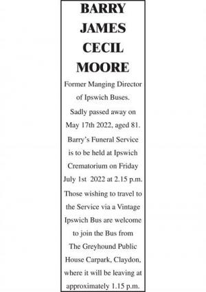 BARRY JAMES CECIL MOORE