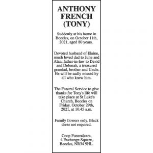 Anthony French (Tony)