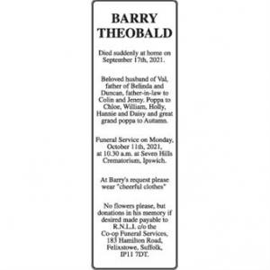 Barry Theobald