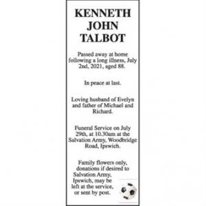 Kenneth John Talbot