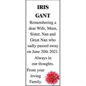 IRIS GANT