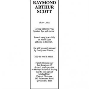 Raymond Arthur Scott