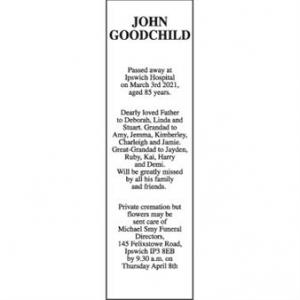 JOHN GOODCHILD