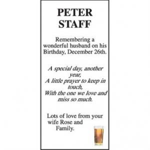 Peter Staff