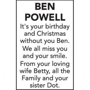 BEN POWELL