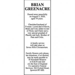 Brian Greenacre