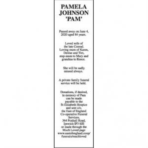 PAMELA JOHNSON PAM