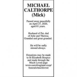 MICHAEL CALTHORPE (MICK)