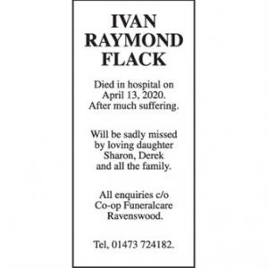 IVAN RAYMOND FLACK