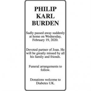 Philip Karl Burden