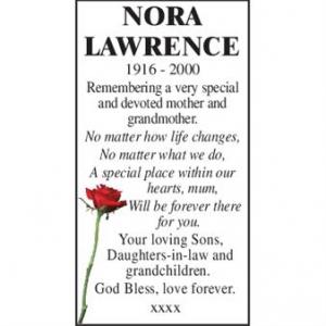 Nora Lawrence