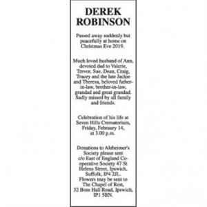 Derek Robinson