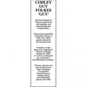 CODLEY GUY FOLKES