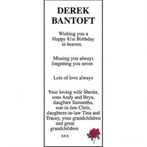 Derek Bantoft