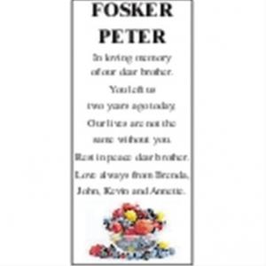 Peter Fosker