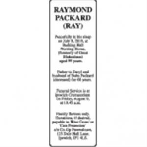 Raymond Packard (Ray)