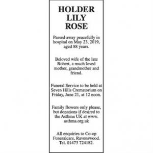 Lilty Rose Holder