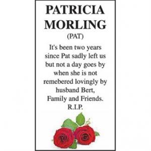 PATRICIA (PAT) MORLING