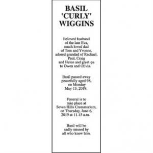 BASIL CURLY WIGGINS