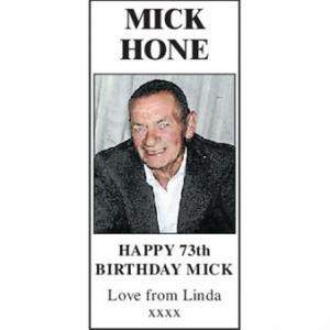 MICK HONE